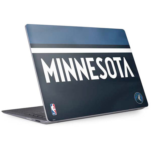 NBA Minnesota Timberwolves Jersey Surface Laptop 2 Skin
